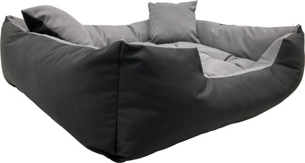 AIO Europe Κρεβάτι σκύλου ECCO 130x100 / 145x115 cm γκρι-μαύρο