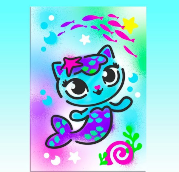 Airbrush Art - Activity Case - Gabby's Dollhouse (110241) /Arts and Crafts
