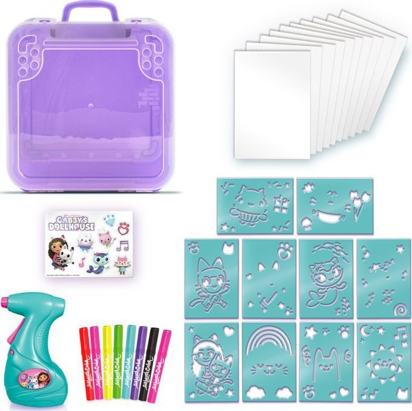 Airbrush Art - Activity Case - Gabby's Dollhouse (110241) /Arts and Crafts