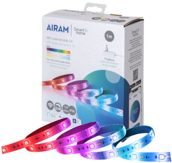 Λωρίδα LED Airam SmartHome 1 μ, 12 V, RGBW