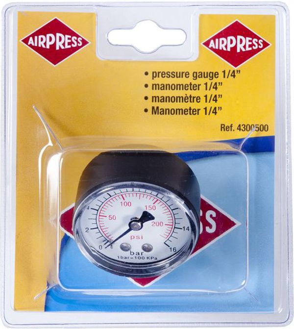 Μανόμετρο Airpress 1/4" (45219)