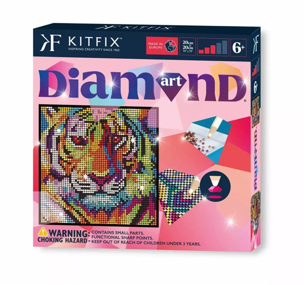 Σετ Airfix KITFIX DIY Diamond Art Tiger 14044286 5905935811316