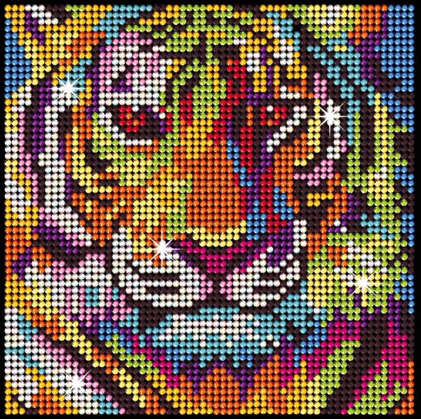 Σετ Airfix KITFIX DIY Diamond Art Tiger 14044286 5905935811316