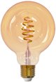 Έξυπνη λάμπα Airam SmartHome Globe 95, E27, κεχριμπαρένιο, 350lm, 1800-3000K, WiFi