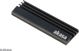 Akasa Ψύκτρα M.2 SSD A-M2HS01-KT02, Παθητική Ψύξη, Μαύρο, 2 Τεμάχια