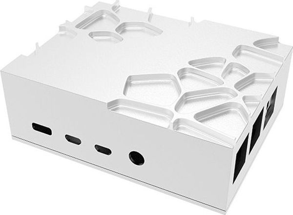 Akasa Gem Θήκη για Raspberry Pi 4B, Ασημί, A-RA09-M1S