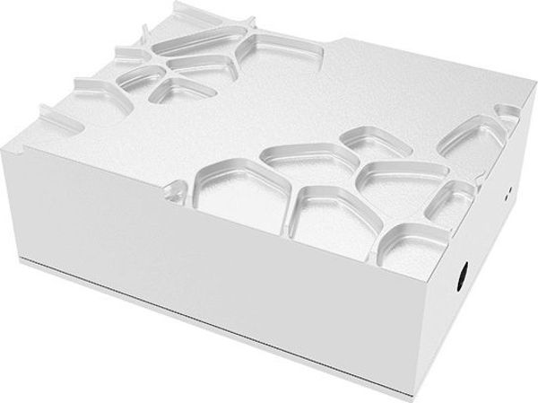 Akasa Gem Θήκη για Raspberry Pi 4B, Ασημί, A-RA09-M1S