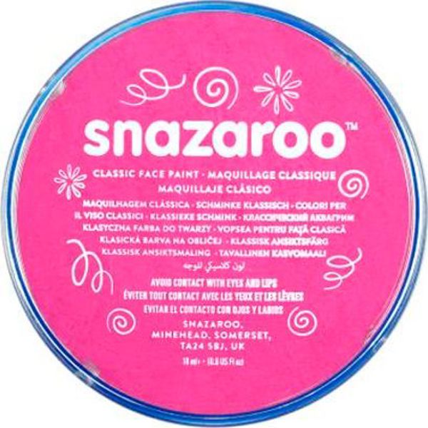 Akson Snazaroo 18 ml χρώμα προσώπου και σώματος ροζ Bright Pink uniw