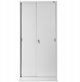 Aktenschrank, Schiebetürenschrank, Metallschrank KUBA, 900 x 1850 x 400 mm, grau