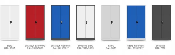 Aktenschrank mit Geheimfach TOMASZ, 900 x 1850 x 450 mm, weiß