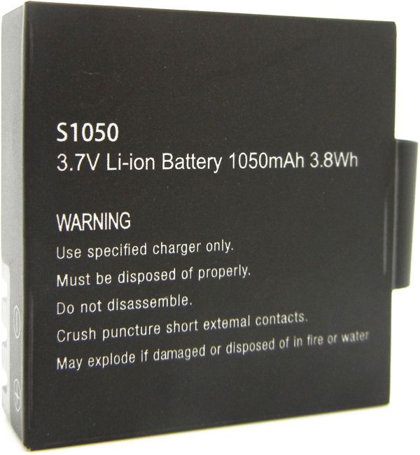 Επαναφορτιζόμενη Μπαταρία EasyPix 1050 mAh για GoXtreme BlackHawk 4K και GoXtreme Stage 2.5K (01471)