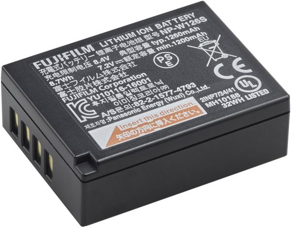 Επαναφορτιζόμενη Μπαταρία Fujifilm NP-W126S Li-Ion (16528470)