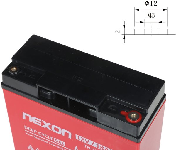 ΣΥΣΣΩΡΕΥΤΗΣ ΖΕΛΕ 12V/18AH-NEXON NEXON