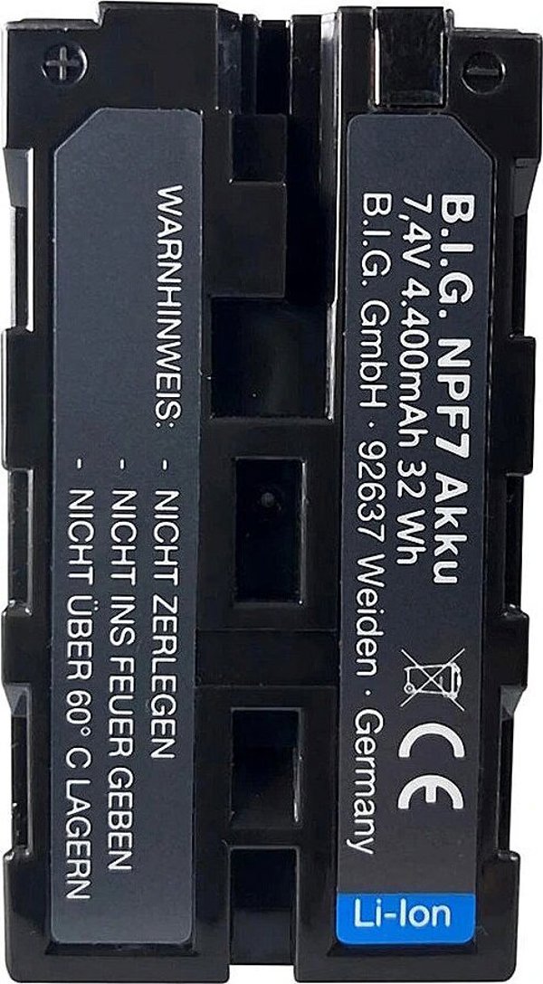 Μπαταρία Big BIG Sony NP-F750 4400mAh (427706)