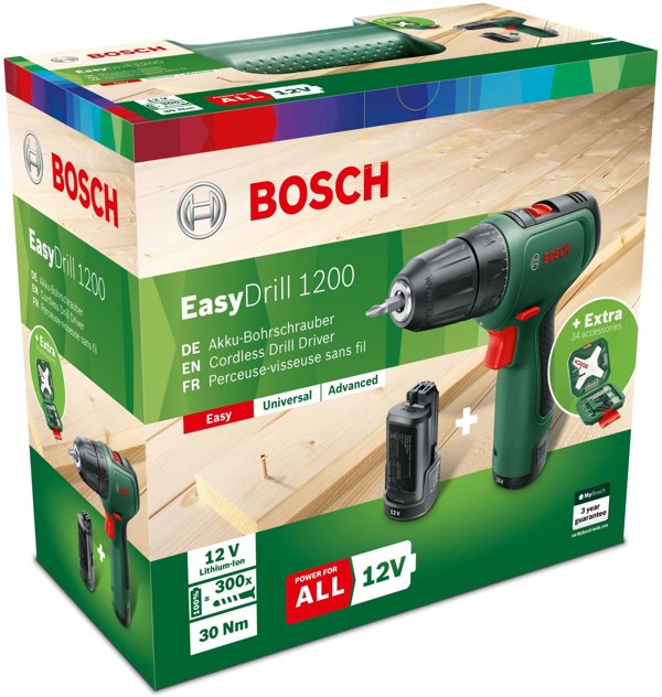 Ασύρματο Κατσαβίδι EasyDrill 1200