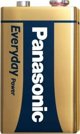 Αλκαλικές μπαταρίες Panasonic PANASONIC Everyday Power 6LF22EPS/1BP 9V 9V (Blistr 1ks)