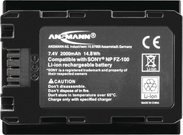 Μπαταρία Ansmann Ansmann A-Son NP FZ-100