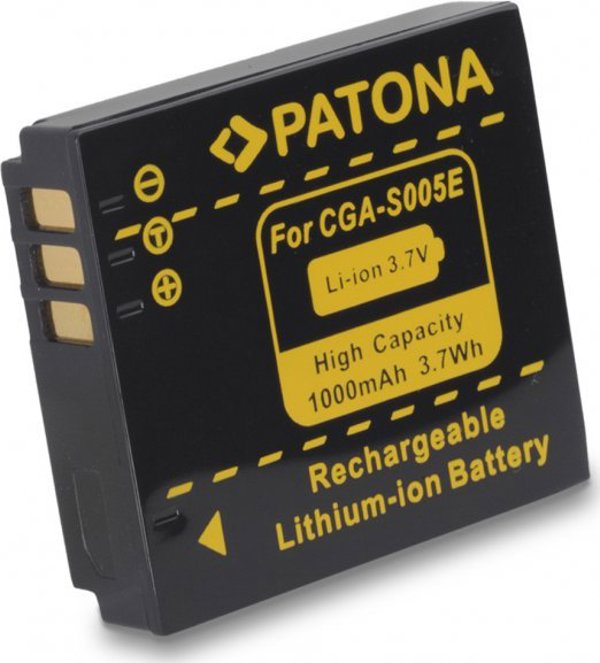 Akumulator Patona Patona fotobaterie pro Panasonic CGA-S005 1000mAh