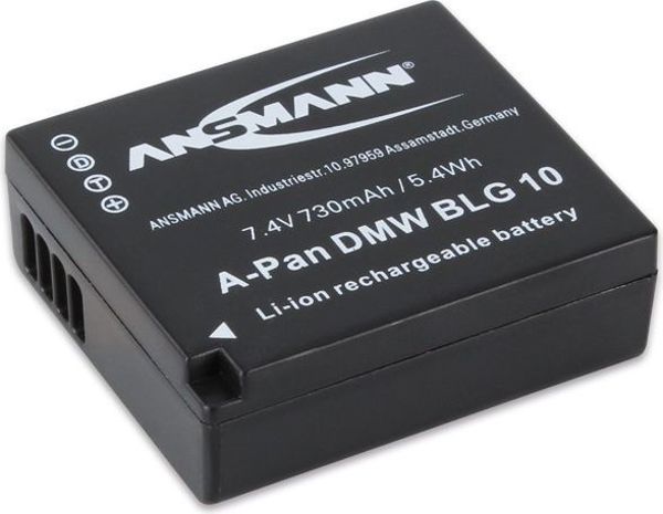 Επαναφορτιζόμενη Μπαταρία Ansmann A-Pan DMW-BLG 10 (apanblg10)