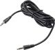 Καλώδιο Akyga Jack 3.5mm - Jack 3.5mm 2m μαύρο (AK-AV-12)