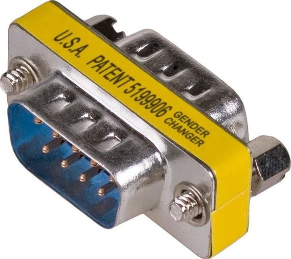 Akyga DB-9 - DB-9, Κίτρινο (AK-AD-17)