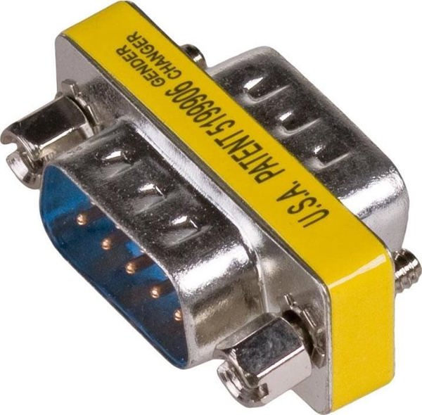 Akyga DB-9 - DB-9, Κίτρινο (AK-AD-17)