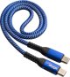 Καλώδιο USB Akyga USB-C - USB-C 0.5 m Μπλε (AK-USB-36)