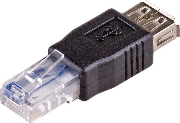 Προσαρμογέας USB Akyga AK-AD-27 USB - RJ45 Μαύρο (AK-AD-27)