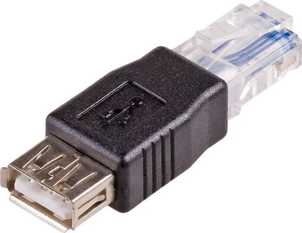 Προσαρμογέας USB Akyga AK-AD-27 USB - RJ45 Μαύρο (AK-AD-27)