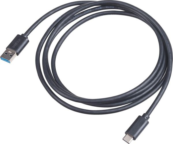 Καλώδιο USB Akyga USB-A - USB-C 1.8 m Μαύρο (AK-USB-29)