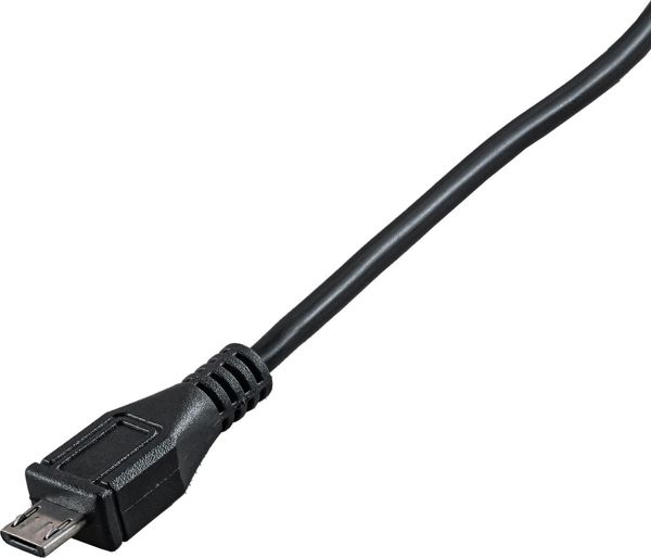 Καλώδιο USB Akyga USB-A - microUSB 0.6 m Μαύρο (AK-USB-05)