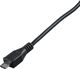 Καλώδιο USB Akyga USB-A - microUSB 0.6 m Μαύρο (AK-USB-05)