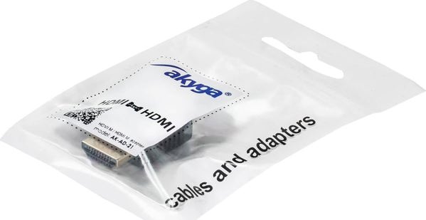 Μετατροπέας AV Akyga HDMI - HDMI μαύρο (AK-AD-21)