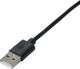 Καλώδιο USB Akyga USB-A - microUSB 1.8 m Μαύρο (AK-USB-01)