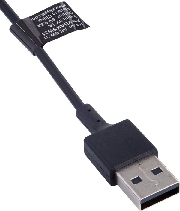 Akyga Καλώδιο φόρτισης για Fitbit Inspire 2 / ACE 3 AK-SW-31 1m