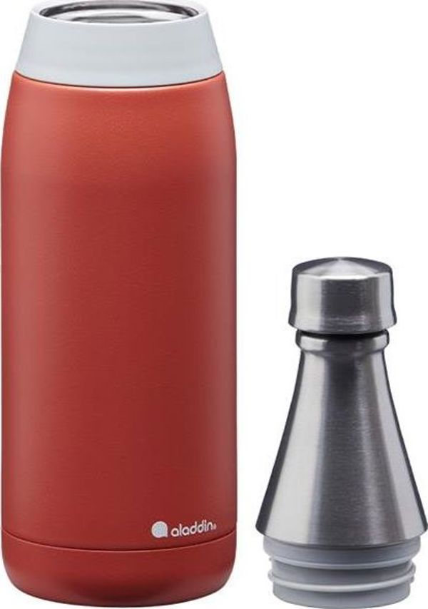 Θερμός Aladdin Fresco 0.6L, Ανοξείδωτο Παγούρι με Μόνωση, Πορτοκαλί