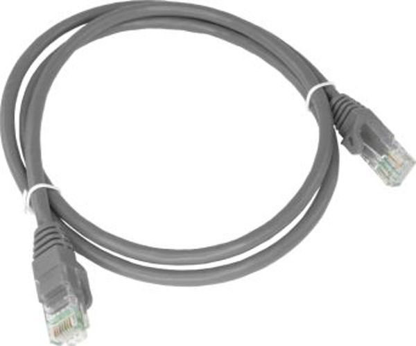 Alantec Patch-cord U/UTP kat.6 PVC 0.25m szary (KKU6SZA0.25)