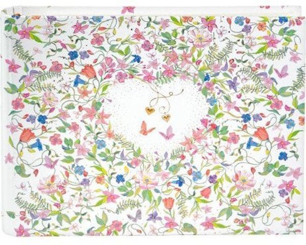 Βιβλίο επισκεπτών άλμπουμ Goldbuch 47035 Charming Heart 29x23/50 σελίδες | σπιράλ δέσιμο | γωνίες/σχισμές