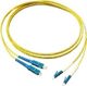 Alcasa Καλώδιο Οπτικής Ίνας LW-910LS, LC σε SC, LSZH, 10m, Κίτρινο