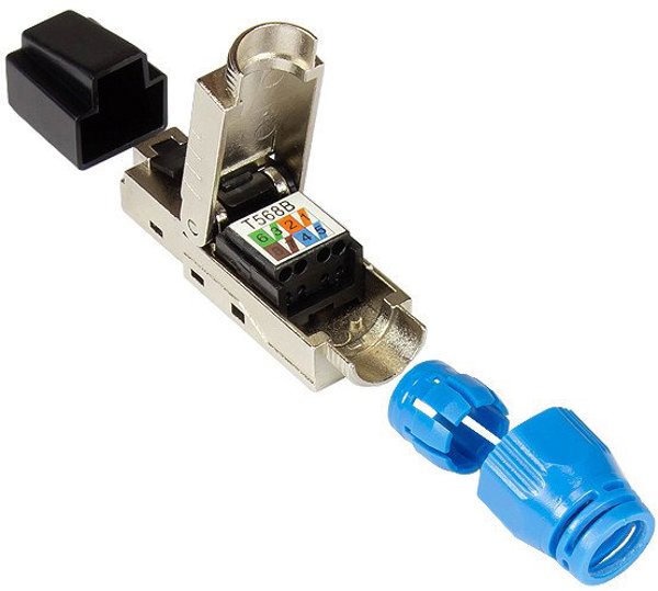 Alcasa GC-N0149 wtyczka RJ-45 Srebrny