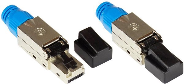Alcasa GC-N0149 wtyczka RJ-45 Srebrny
