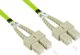 Alcasa Καλώδιο InfiniBand / Οπτική Ίνα LW-803SC5, SC, 3m, Πράσινο