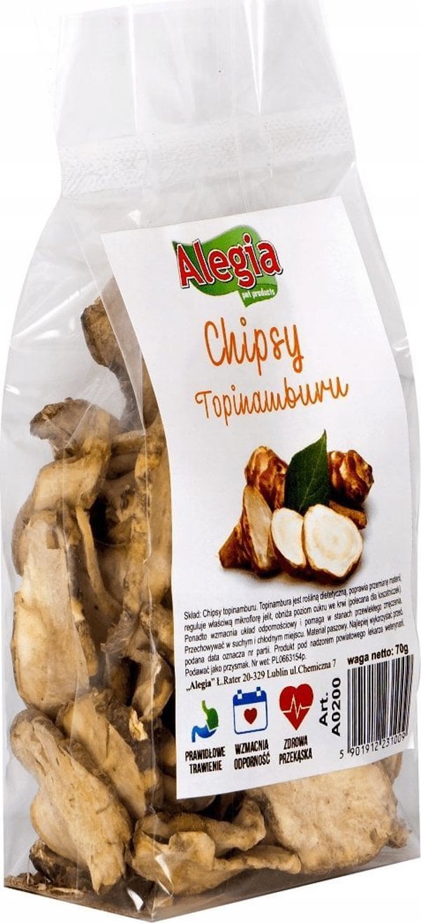 Alegia ALEGIA λιχουδιά Chipsy Topinamburu 70g