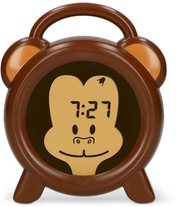 Ρολόι αφύπνισης ρυθμού ύπνου Alecto Baby Moneky, ψηφιακό