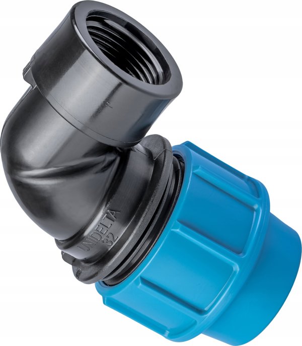 Γωνία Σύνδεσης PE με Εσωτερικό Σπείρωμα ALFA RK 40mm x 1" - Εξάρτημα Ύδρευσης Πολυπροπυλενίου