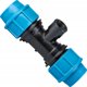 Αντάπτορας PE ALFA RK 40mm x 5/4" x 40mm Τρίοδη Σύνδεση Πολυαιθυλενίου με Εσωτερικό Σπείρωμα (GW)