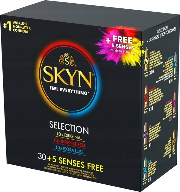 Alkotest UNIMIL_Skyn Feel Everything Selection προφυλακτικά 35zt.