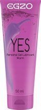 Alkotest EGZO_Yes Personal Gel Lubricant διεγερτικό-θερμαντικό λιπαντικό 50ml