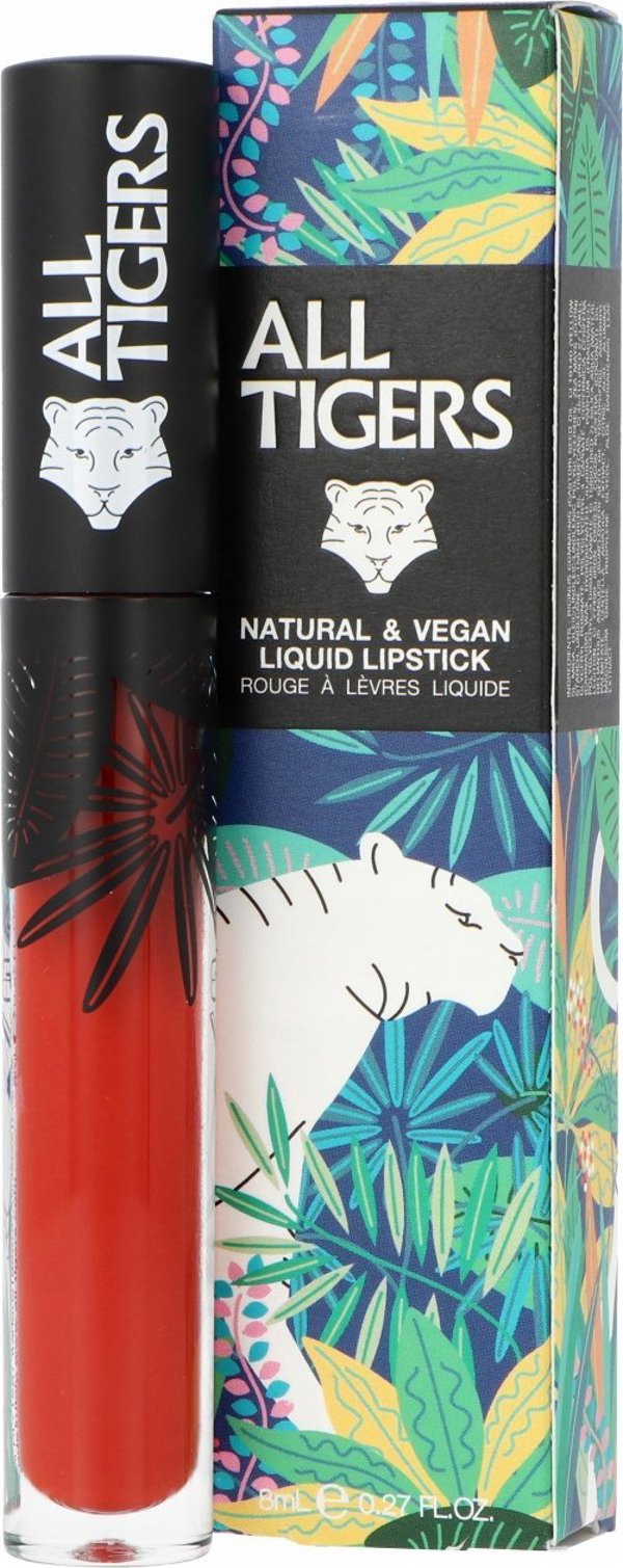 All Tigers All Tigers, Natural & Vegan, Natural, Matte, Lip Gloss, 886, Shake The Ground, 8 ml για γυναίκες 13075687 3701243208860