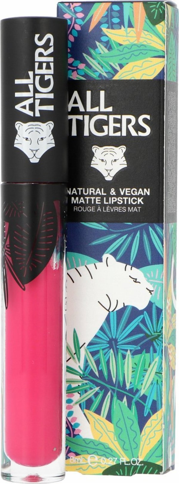 All Tigers All Tigers, Natural & Vegan, Natural, Matte, Lip Gloss, 786, Own The Stage, 8 ml για γυναίκες 13081179 3701243207863